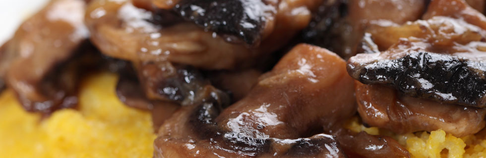 Creamy Mushroom Polenta